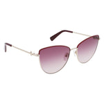 Longchamp Gold Metal Sunglasses LOLO152S721AC
