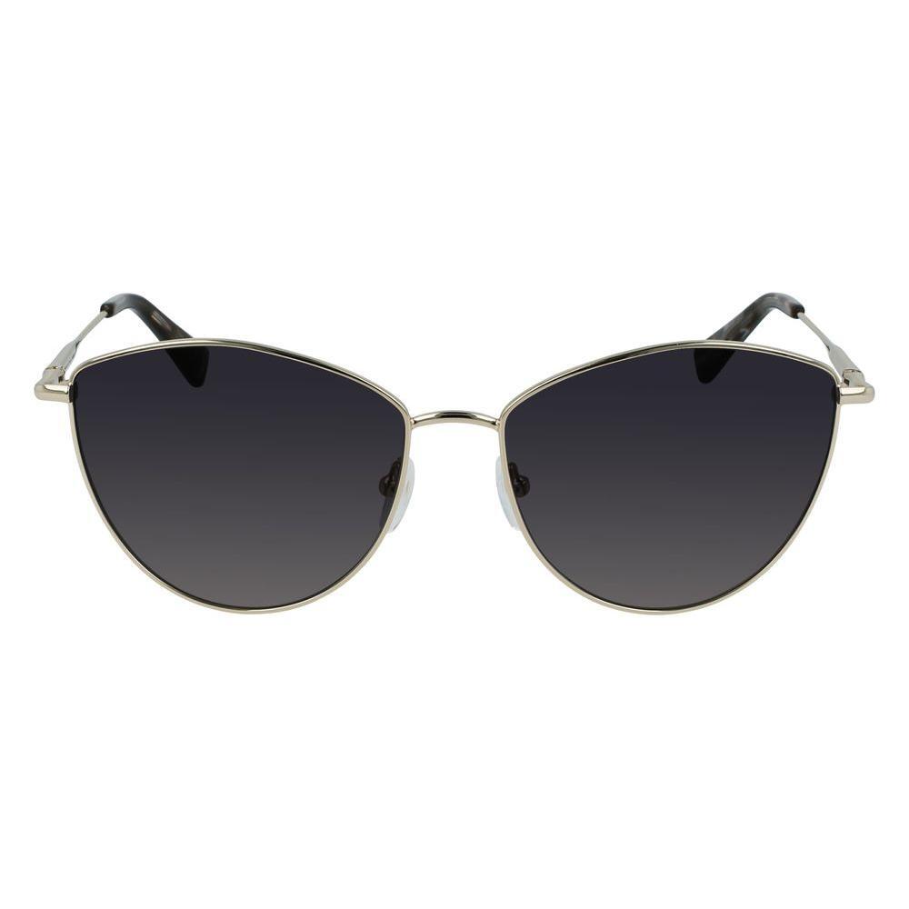 Longchamp Gold Metal Sunglasses LOLO155S726AC