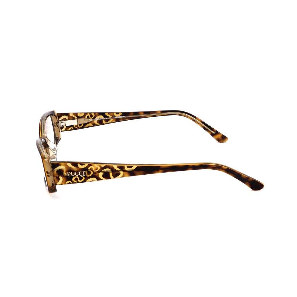 Emilio Pucci Orange Plastic Glasses (Frames) Emilio Pucci
