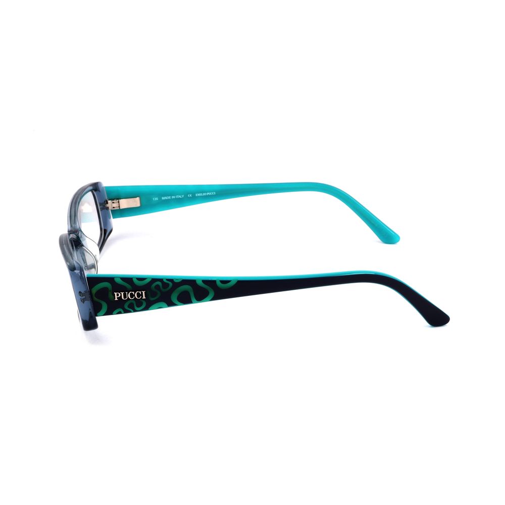 Emilio Pucci Blue Plastic Glasses (Frames) Emilio Pucci