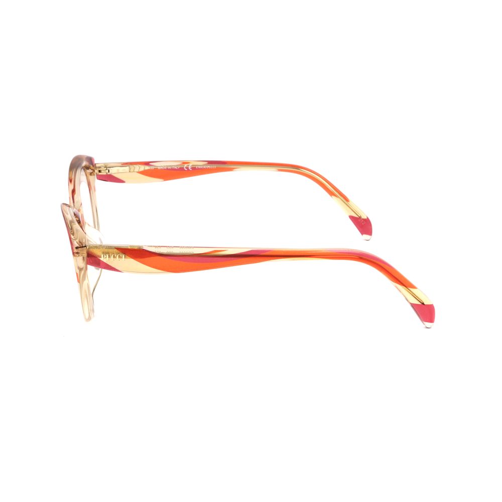 Emilio Pucci Multicolor Plastic Glasses (Frames) Emilio Pucci