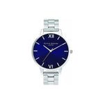 Olivia Burton Silver Stainless Steel Watch OBOB16SH02AC