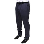 Dolce & Gabbana Blue Wool Skinny Formal Dress Pants PAN75561-54