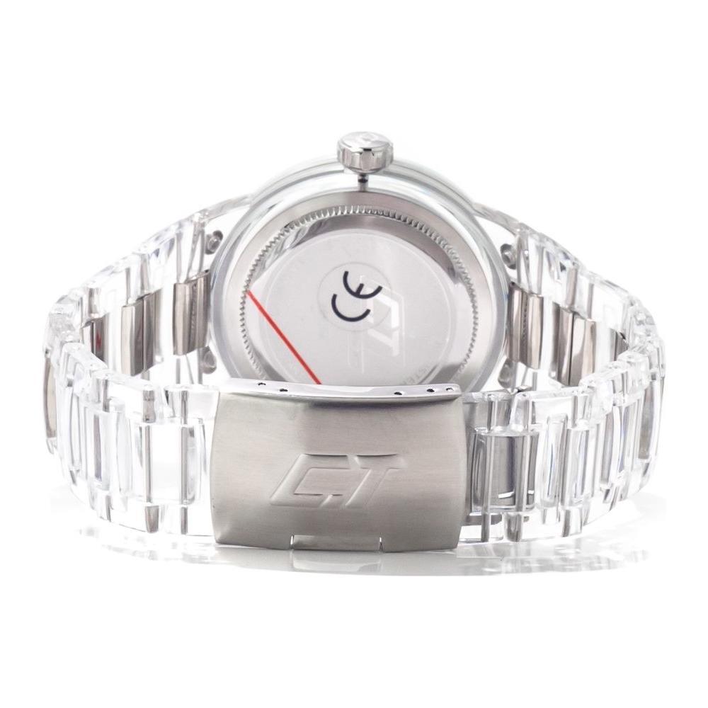 Chronotech Transparent Polycarbonate Dress Watch