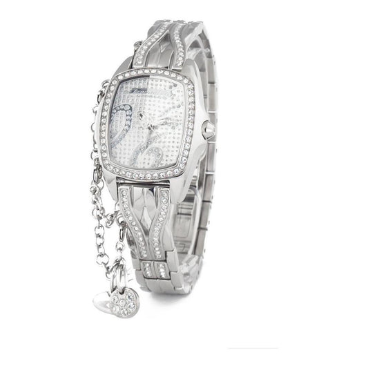 Chronotech Silver Stainless Steel Watch