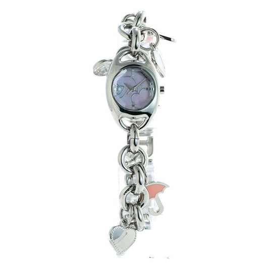 Chronotech Silver Stainless Steel Watch