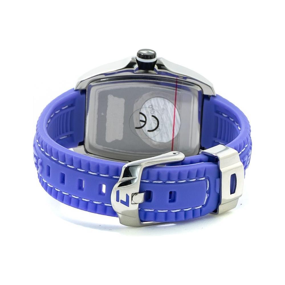Chronotech Blue Rubber Watch