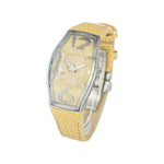 Chronotech Yellow Leather Watch CHCT7932AL86AC