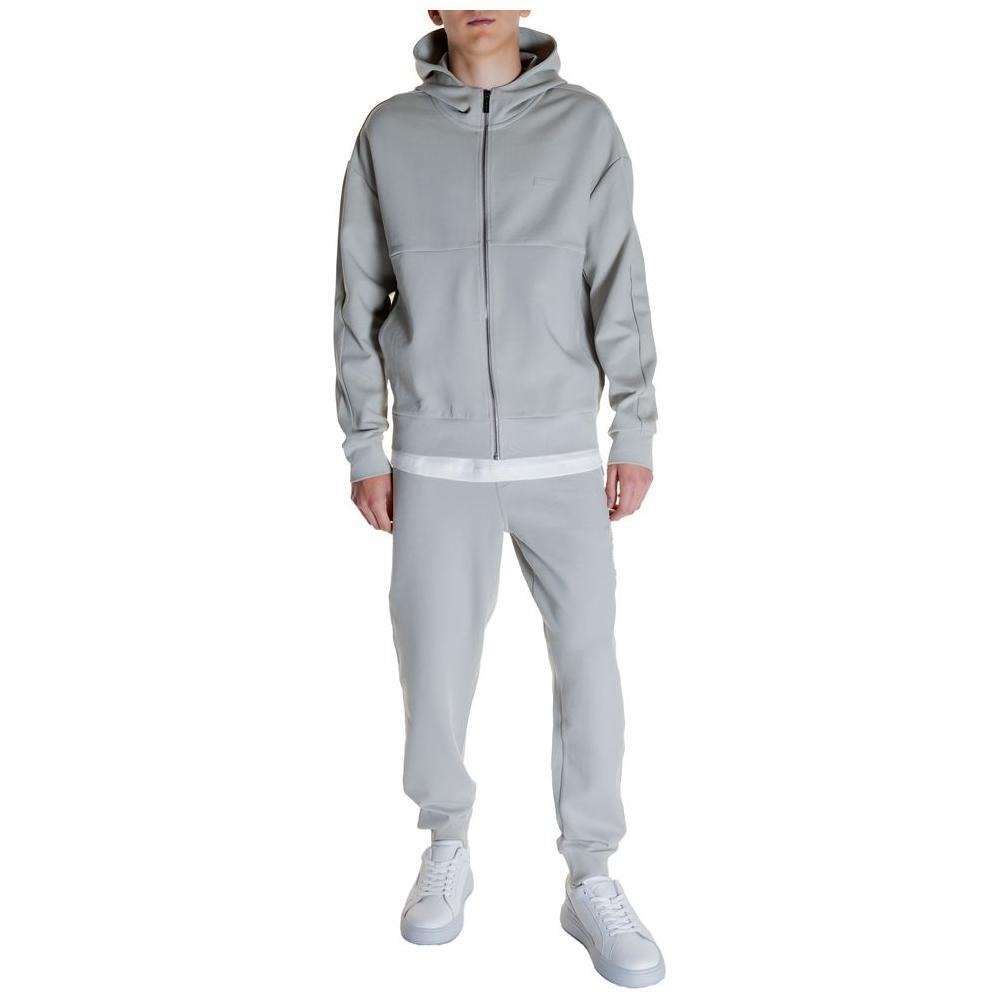 Calvin Klein Gray Cotton Hoody CA-14570700137-IT46 | M