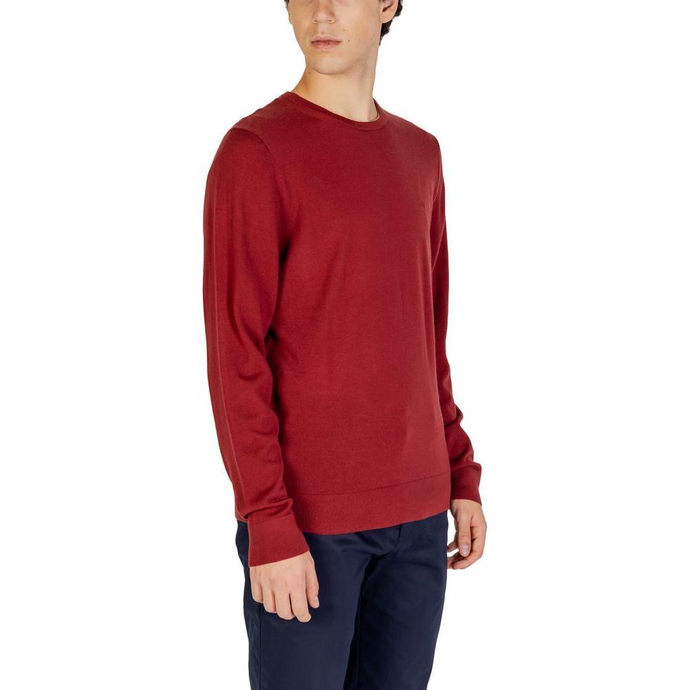 Calvin Klein Bordeaux Recycled Wool Sportswear CA-14587100129-IT44 | S