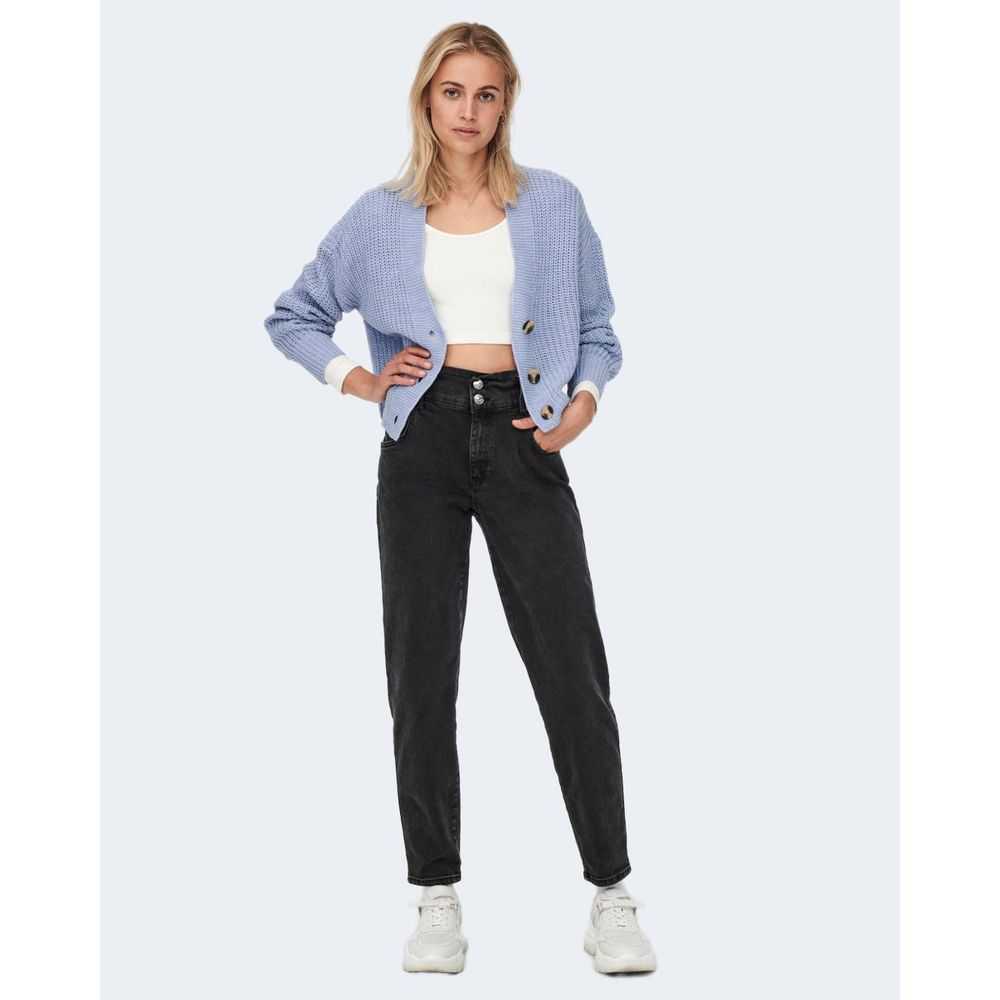 Only Blue Marabou Cardigan