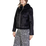 Street One Black Polyester Jackets & Coat ST-15706500009-IT38|XS