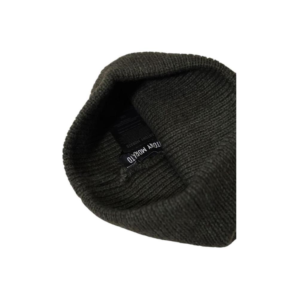 Antony Morato Green Wool Caps Baseball Hat AN-14636600149-UNI