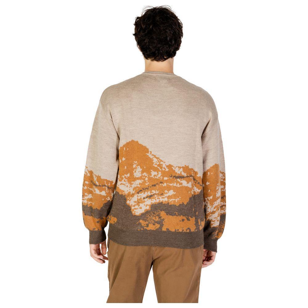Gianni Lupo Brown Marabou Sweater GI-14787900131-IT54 | XXL