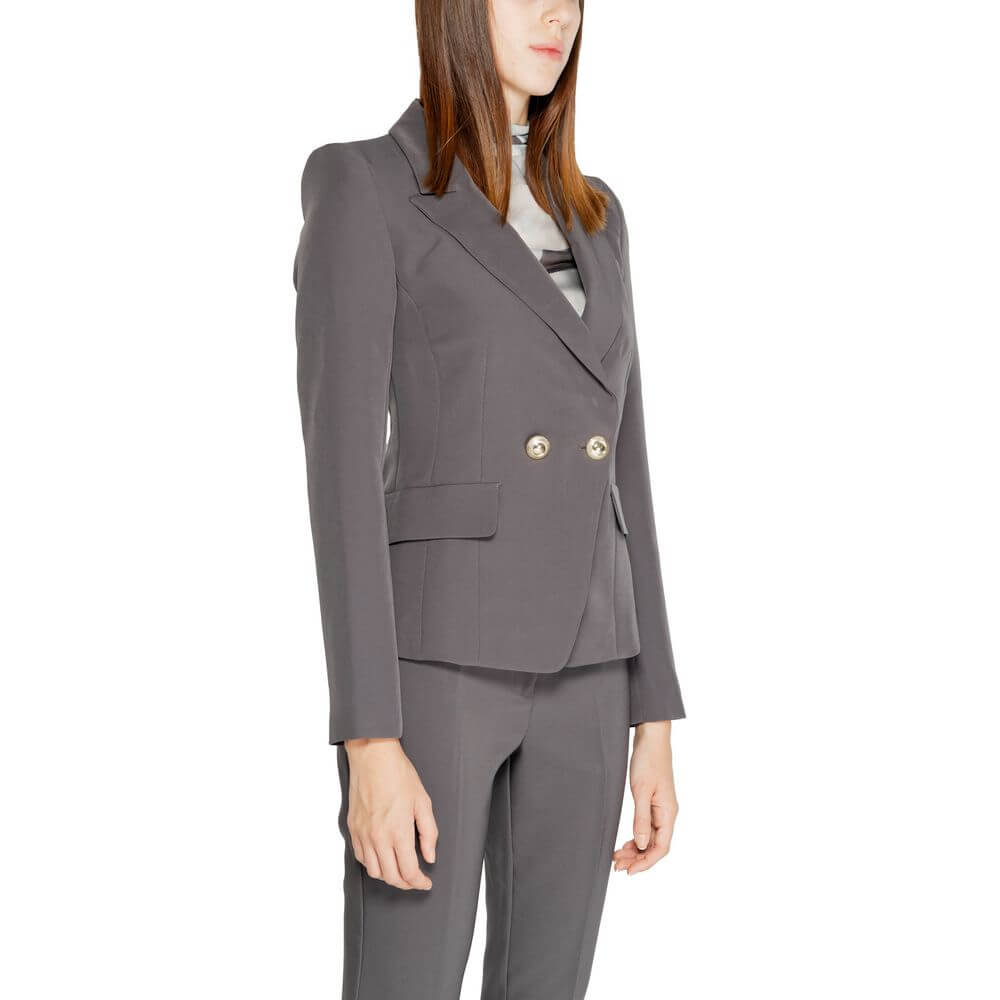 Rinascimento Gray Polyester Blazer
