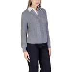 Morgan De Toi Gray Viscose Sweater MO7000001819878RO