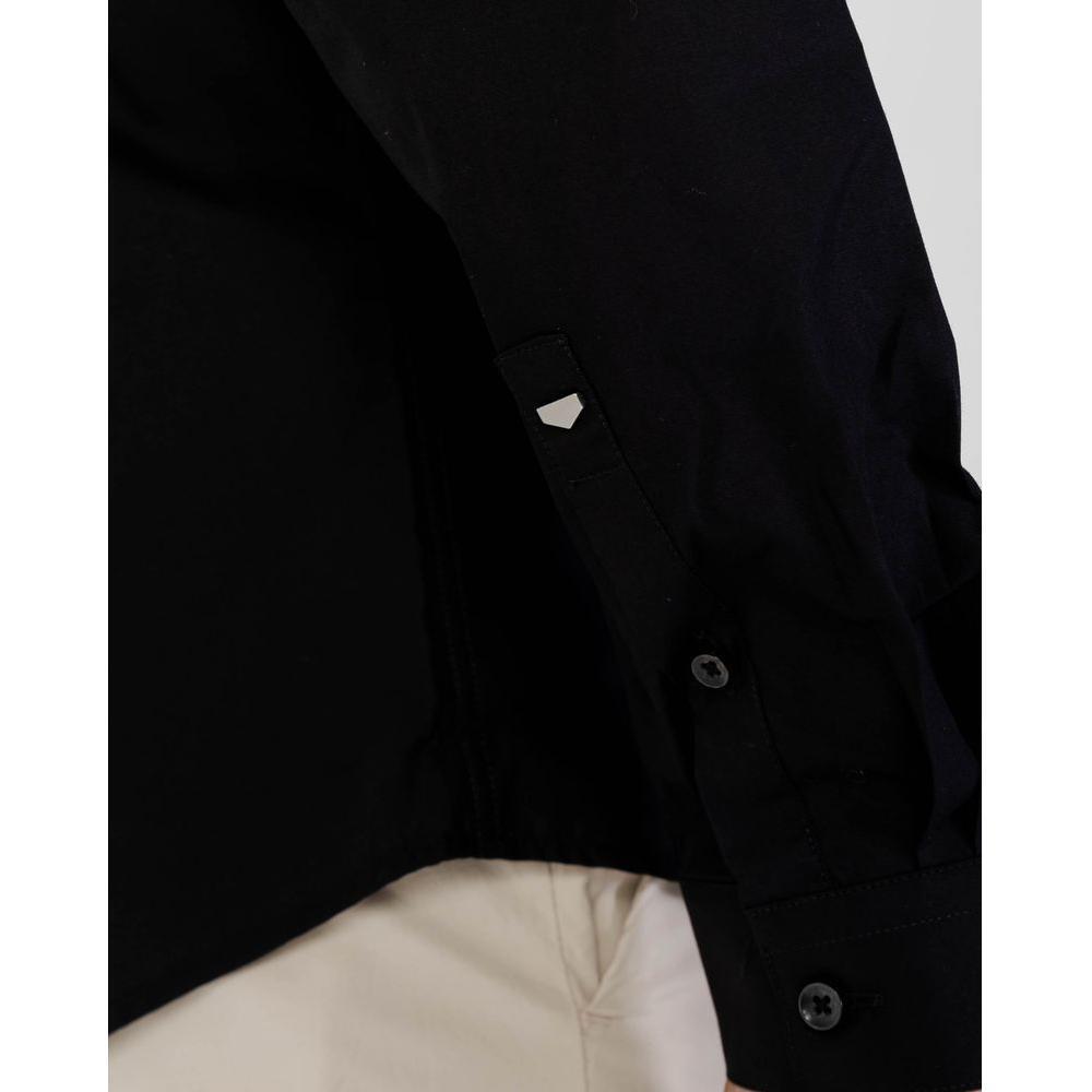 Antony Morato Black Cotton Shirt AN-9581200009-IT44 | XS