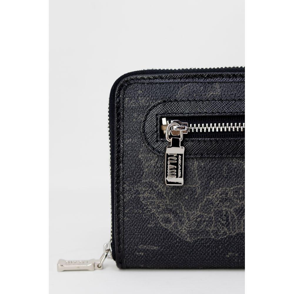 Alviero Martini Prima Classe Black Leather Wallet ALMAPRCL-9889600009