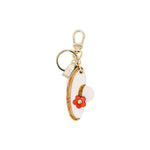 Alviero Martini Prima Classe Beige Polyester Keychain ALMAPRCL-11346300127