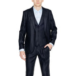 Antony Morato Black Linen Blazer AN-13367300009-IT46 | S