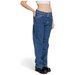 Replay Blue Cotton Mom Jean RE-14826500348-W27 | L32