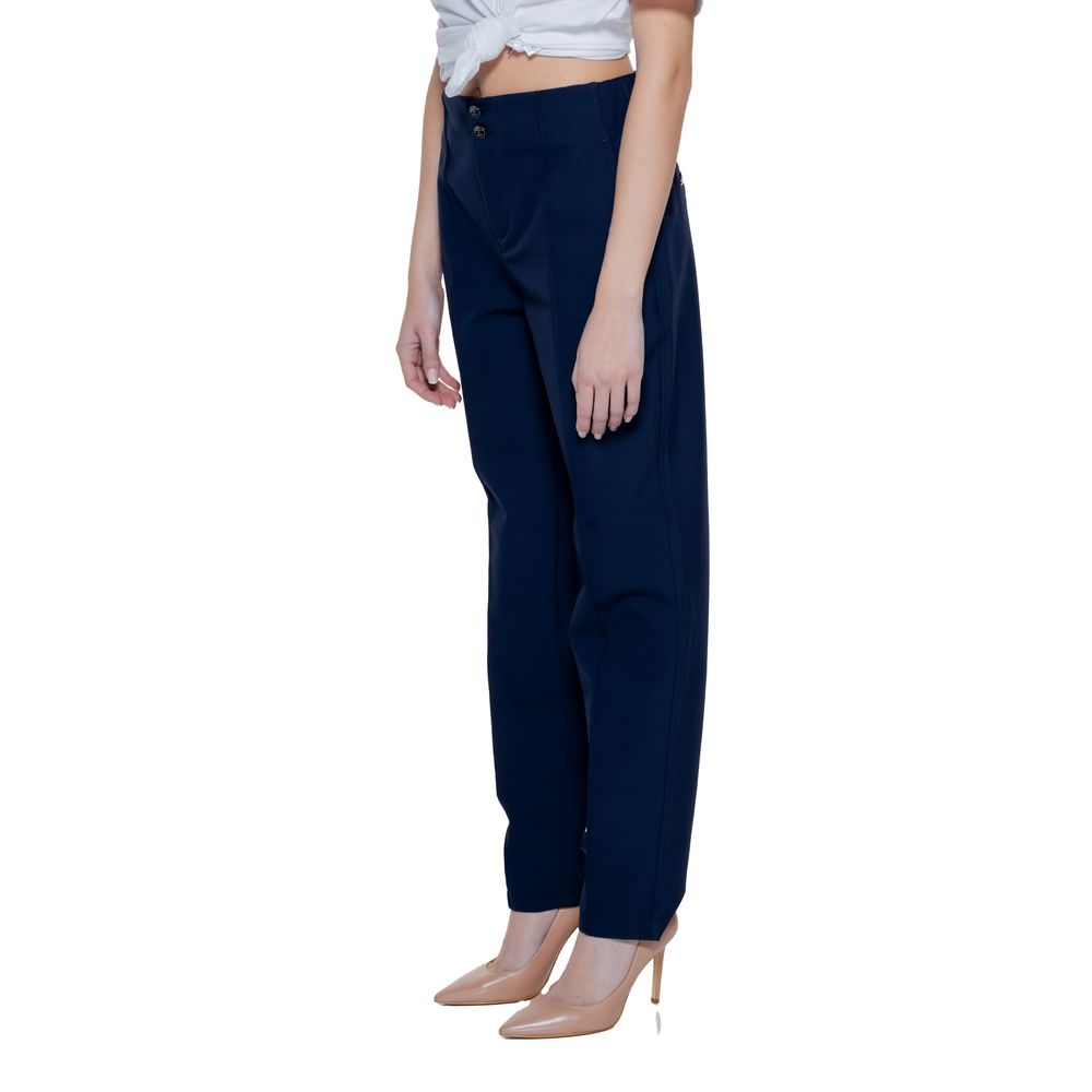 Street One Blue Polyamide Pant