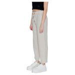 Street One Beige Linen Pant