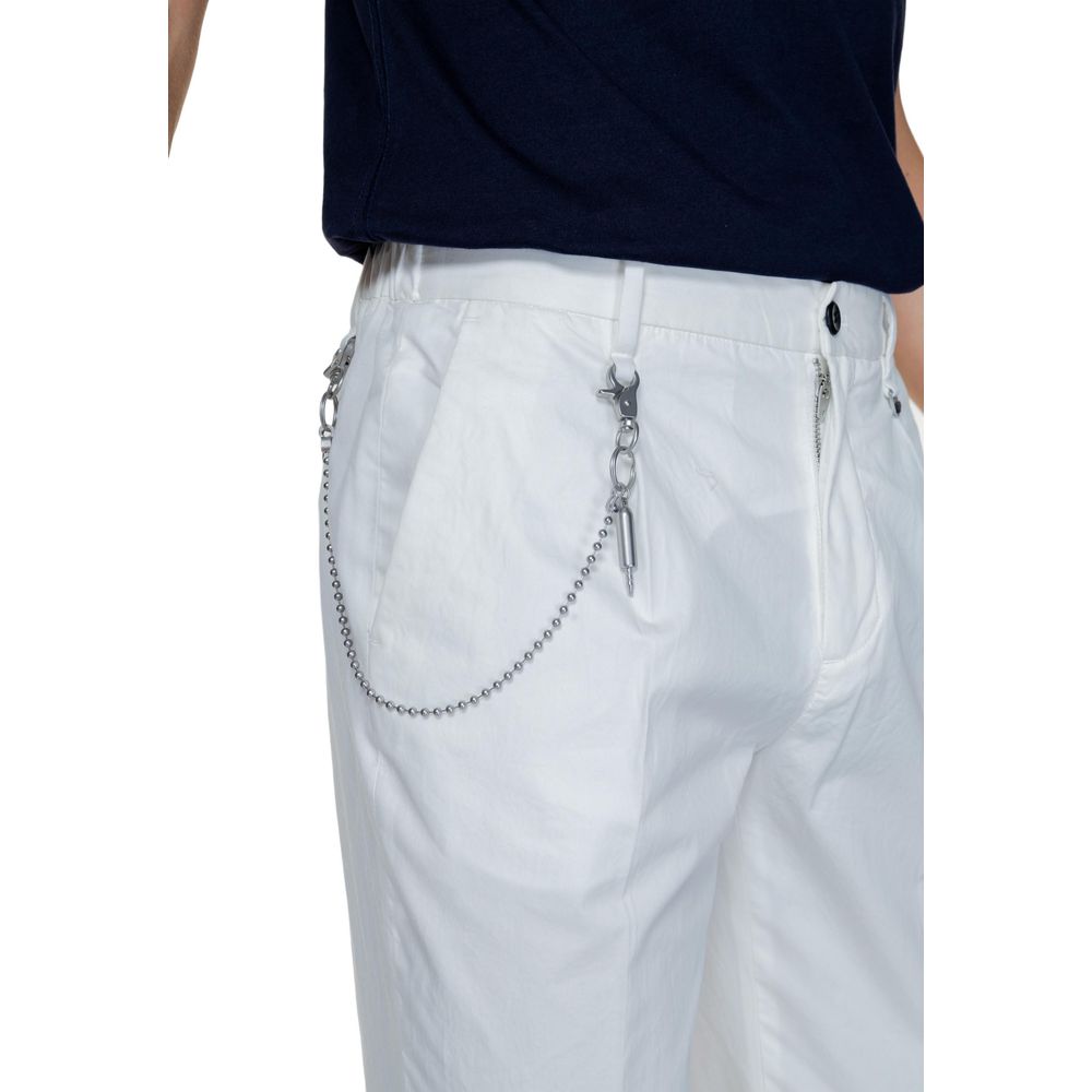 Antony Morato White Cotton Casual Pants Antony Morato