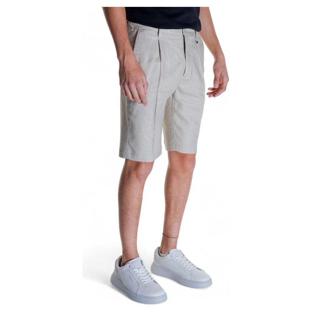 Antony Morato Beige Linen Bermuda AN-14684602507-46/30 (W32)