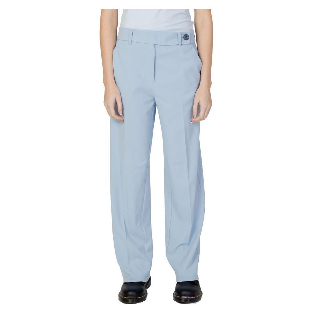 Only Blue Polyester Pant ON-13382700375-38/32 (W42)