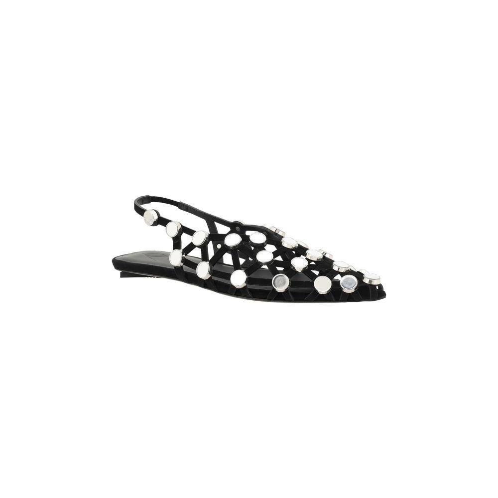 The Attico Grid Ballerinas TH-246WSH00801LBT007SA100-EU36/US6