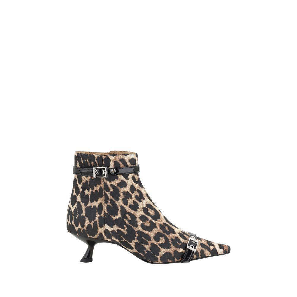 Ganni Eyelets Ankle Boots GA-S2883943-EU40/US10