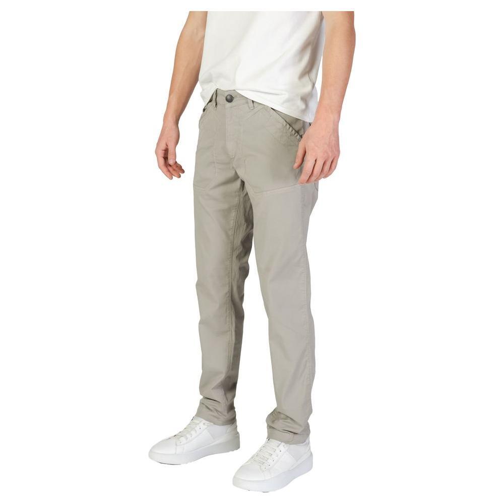 Refrigiwear Gray Cotton Pant RE-15822900137-W31