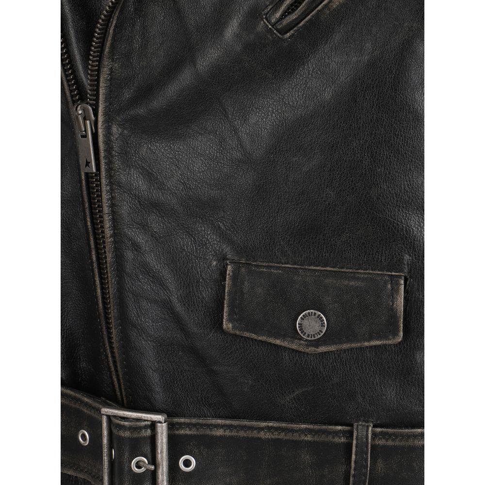 Golden Goose Golden Biker Jacket GO-GMP00297P00064790100-IT52 | XL