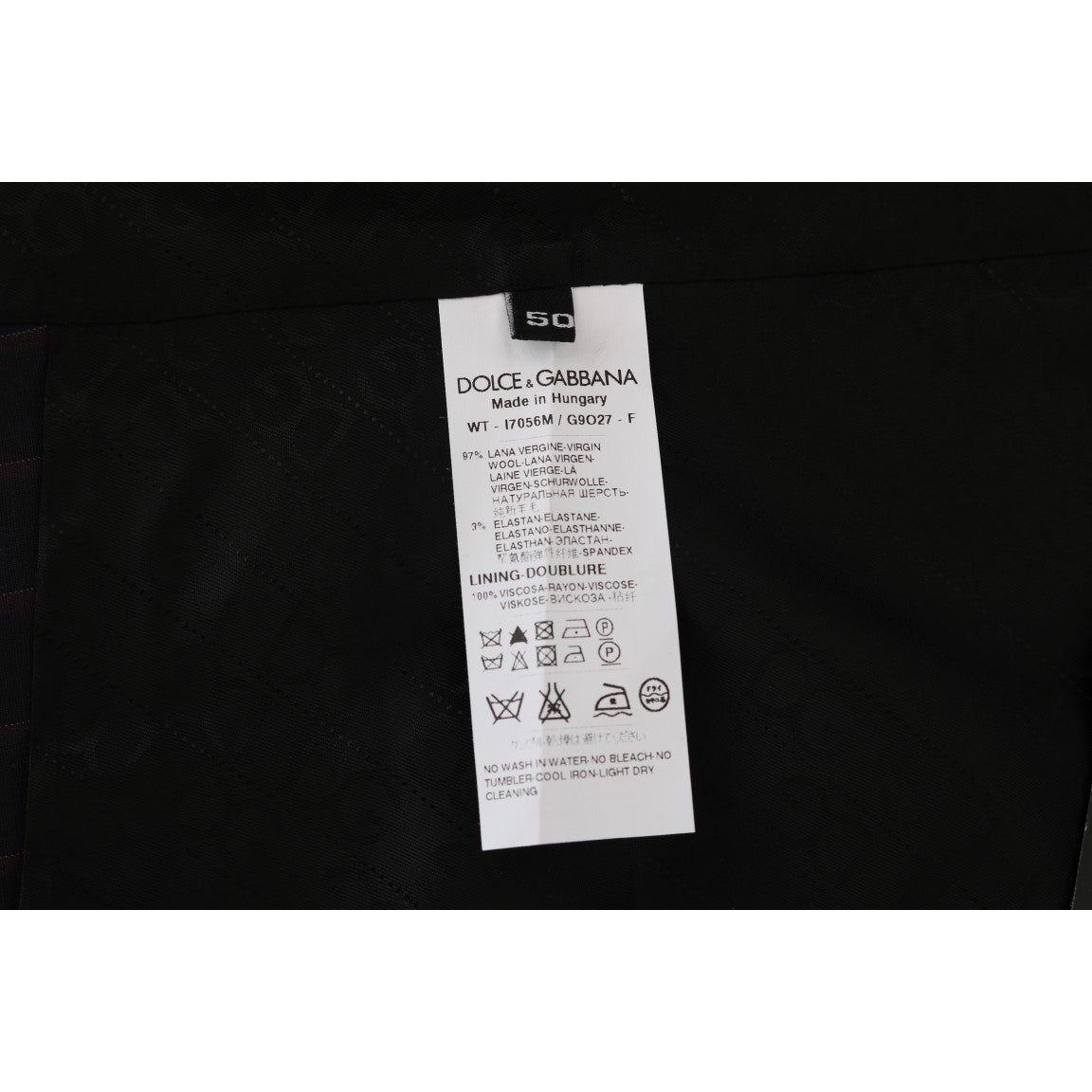 Dolce & Gabbana Blue Wool Stretch Vest SIG60338-1