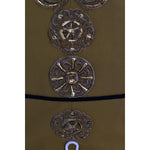 Dolce & Gabbana Yellow Crystal Cross Vest Jacket TSH1766-1