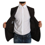 Dolce & Gabbana Brown Wool SICILIA Jacket Coat Blazer JKT2194-1