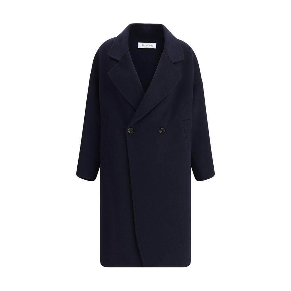 Aftercoat Double-breasted long Coat AF-2081707-IT38 | S