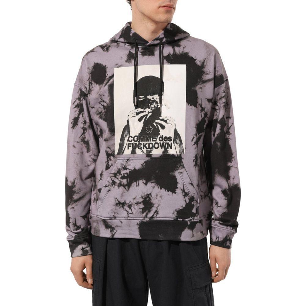 Comme Des Fuckdown Gray Cotton Sweater CO-14499-XS