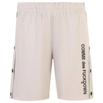 Comme Des Fuckdown Beige Viscose Short CO-14505-M