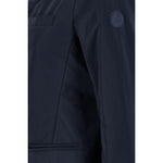 People Of Shibuya Blue Polyester Jackets & Coat PE-14551-IT40|S