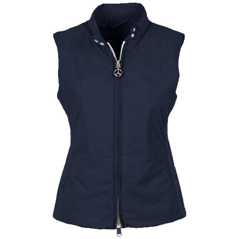 People Of Shibuya Blue Nylon Vest PE-14559-IT40|S