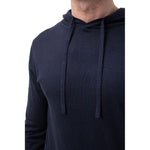 People Of Shibuya Blue Cotton Sweater PE-14562-IT48 | M