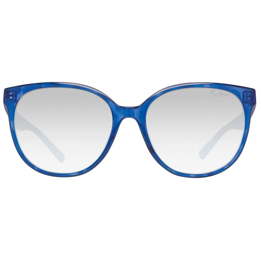 Pepe Jeans Blue Plastic Sunglasses PJPJ7289C355AC