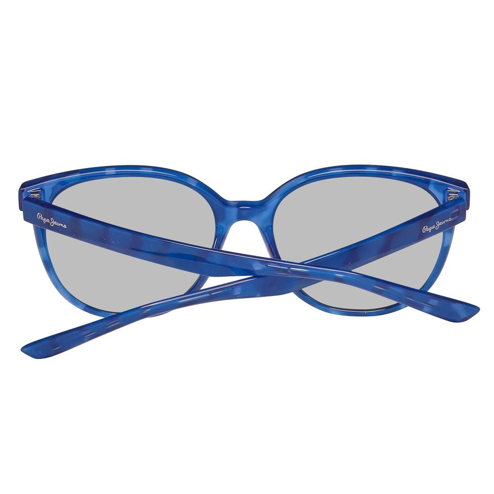 Pepe Jeans Blue Plastic Sunglasses PJPJ7289C355AC
