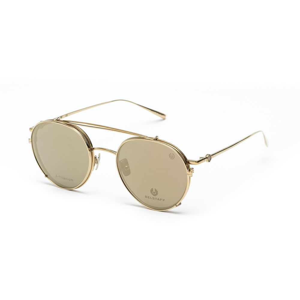 Belstaff Gold Titanium Glasses (Frames) Belstaff