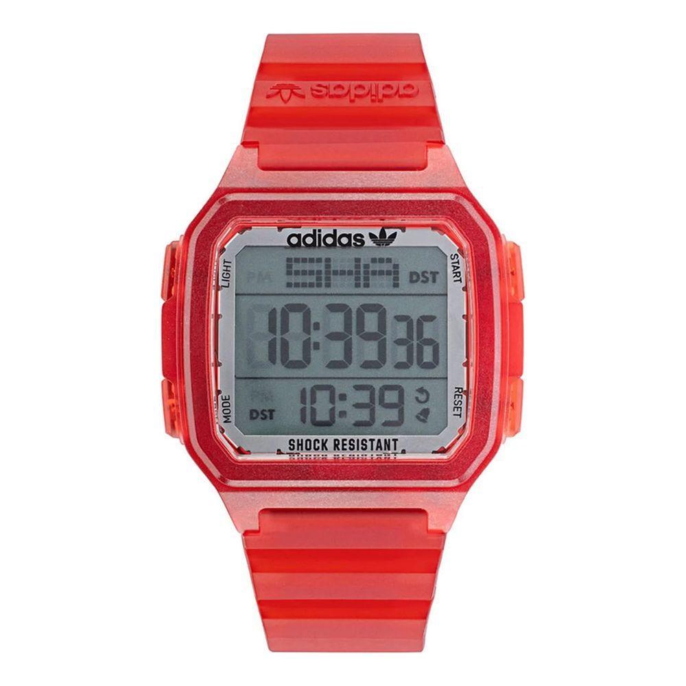 Adidas Red Resin Watch ADAOST22051AC