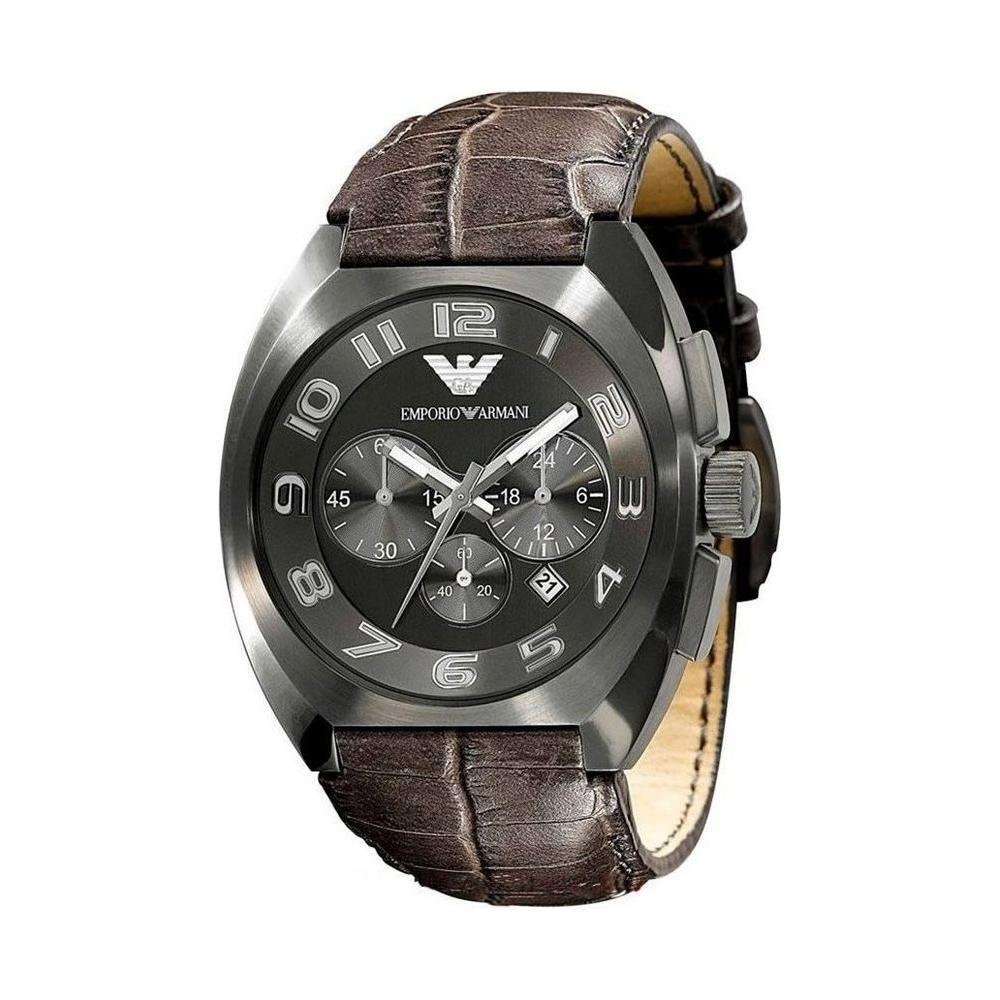 Armani Brown Cowhide Watch ARAR5847AC