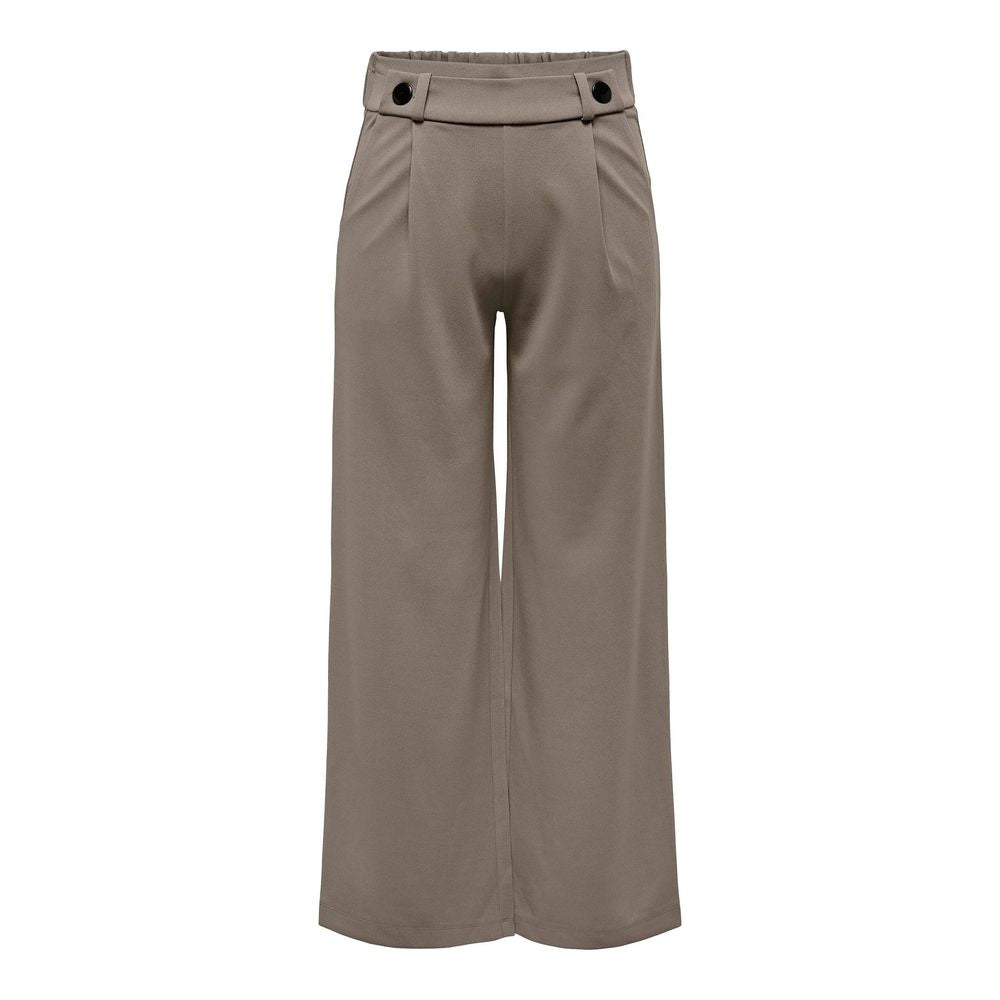 Jacqueline De Yong Gray Polyester Pant JA-7869300147-XL/34