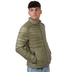 Yes Zee Green Nylon Men Lightweight Vest YE-14589-XXL
